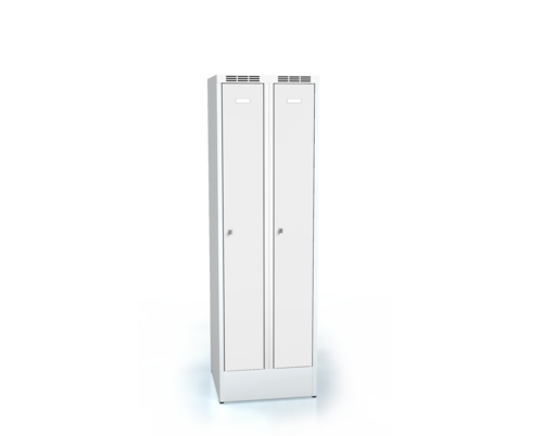 Cloakroom locker reduced height ALSIN 1620 x 500 x 500